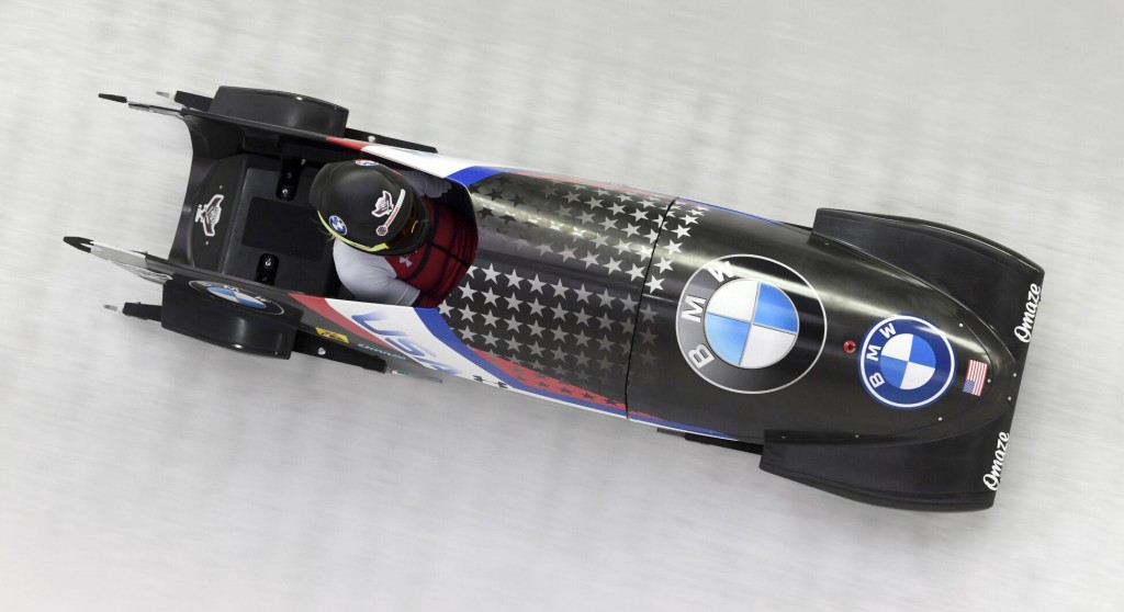 Humphries Wins Another Monobob Gold, Leads 1 2 Finish For Us