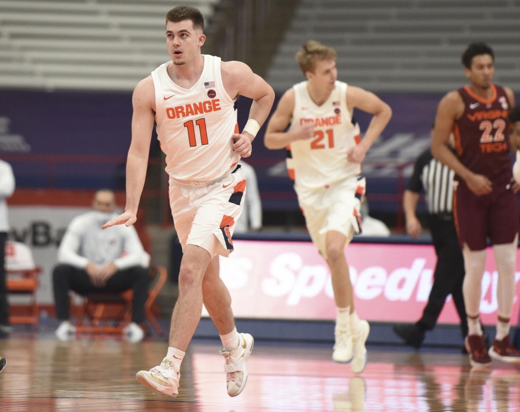 Syracuse Dominates No. 16 Virginia Tech In 78 60 Win
