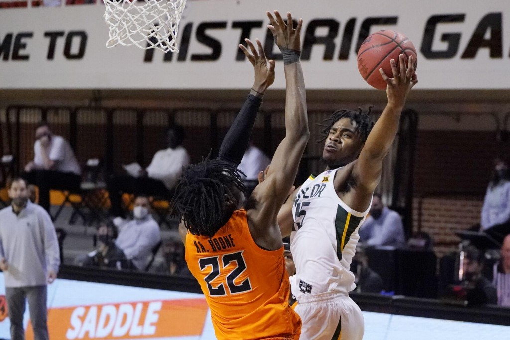 Butler’s 22 Lead No. 2 Baylor Past Oklahoma State 81 66