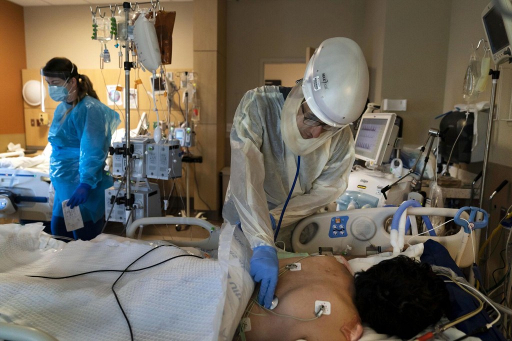 Virus Today: More Hospital Icus Edge Nearer A Breaking Point