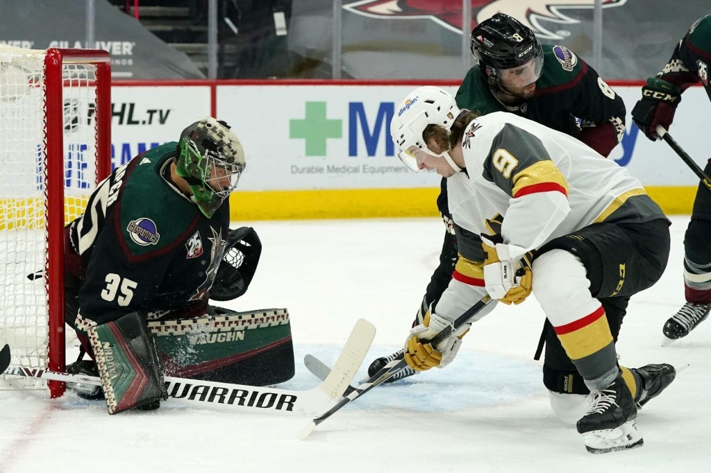 Golden Knights Beat Coyotes 1 0 On Karlsson’s Late Goal