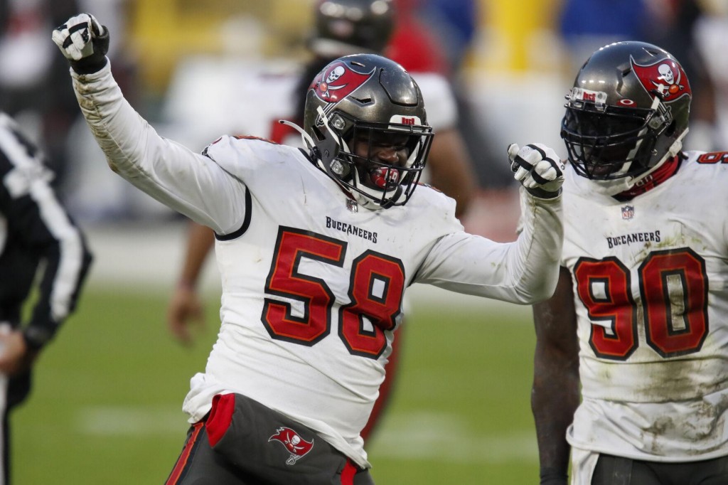 Jpp, Barrett Pace Stingy Buccaneers Defense Against Rodgers