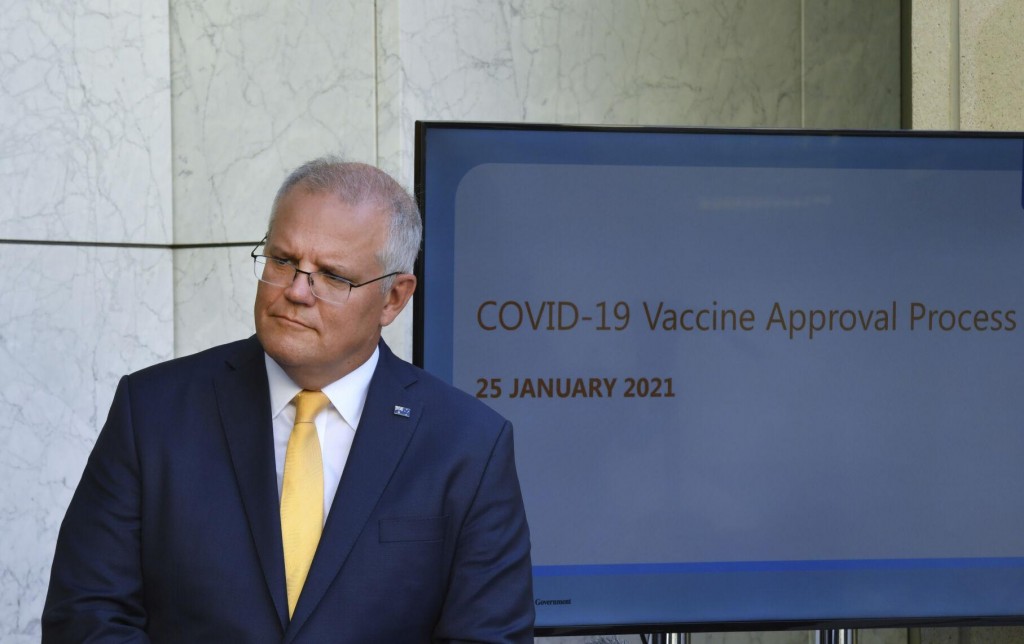 Asia Today: Australia Oks Pfizer Vaccine, To Begin In Feb.