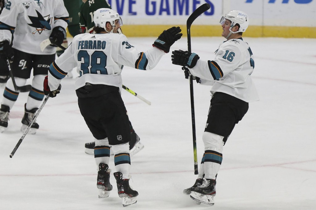Brent Burns Scores Late, Helps San Jose Beat Minnesota 5 3