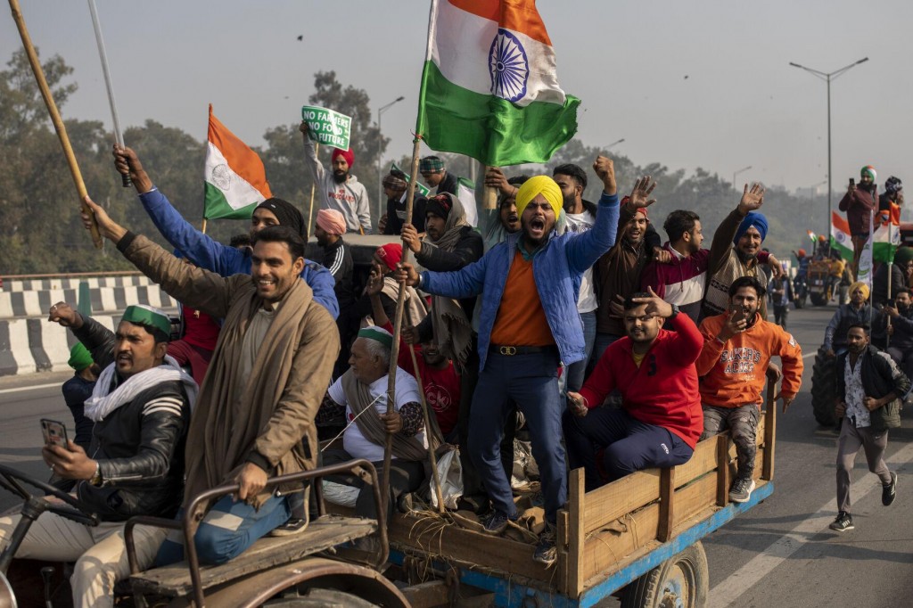 Ap Photos: Protesting Farmers Storm India’s Red Fort