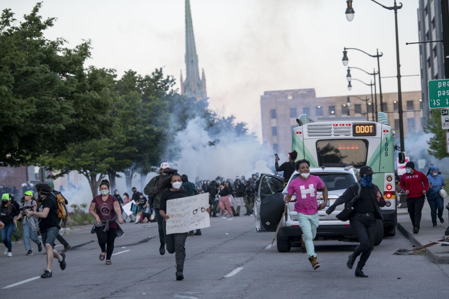 Detroit To Dismiss Some Tickets Issued During Floyd Protests