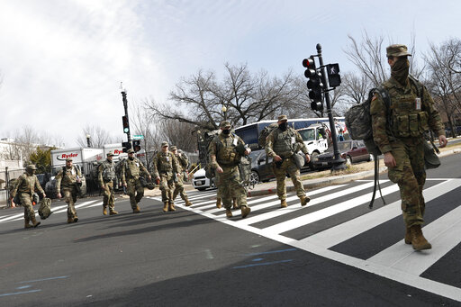 Guard Troops Head Home After Helping Secure Biden Inaugural