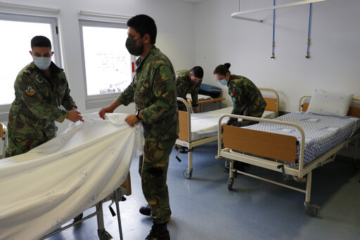 Portugal Scrambles For Virus Beds; Health System Threatened
