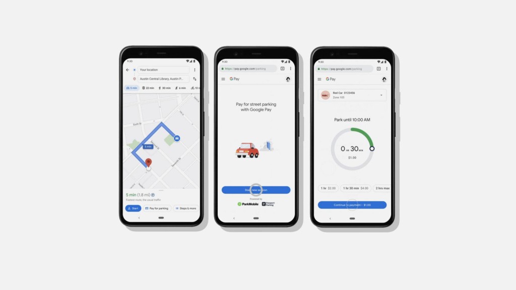 Google Maps Will Now Let You Pay For Parking And Transit Without Leaving The App