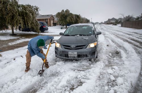 The Texas Power Grid Is Improving. But Days Of Outages Have Caused Heat, Water And Food Shortages