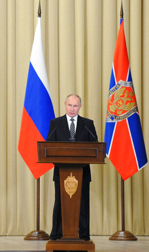 Putin Warns Of Unnamed Foreign Efforts To Destabilize Russia
