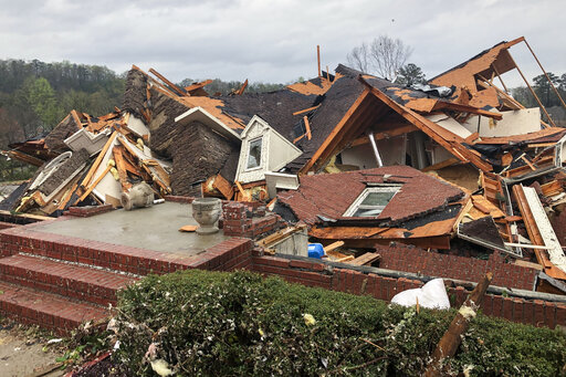 Tornado Causes Damage In Alabama; More Twisters Forecast