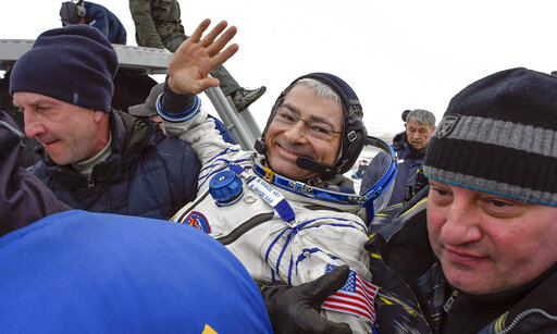 Us Astronaut Launching Next Month May Spend Year In Space