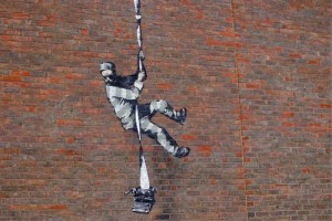 Banksy Confirms Prison Escape Mural Is His With Bob Ross Inspired Video