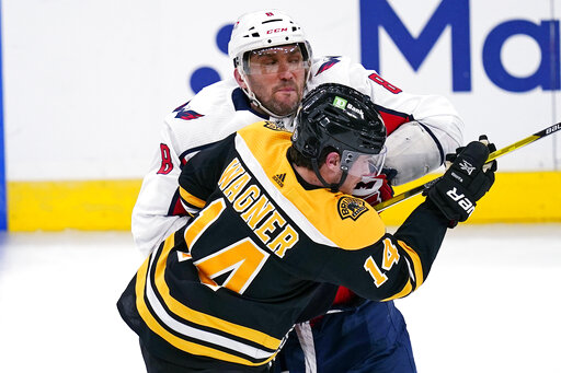 Capitals’ Ovechkin Fined $5k For Spearing Bruins’ Frederic