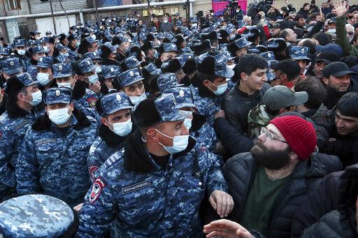 Opposition In Armenia Maintains Blockade Of Parliament