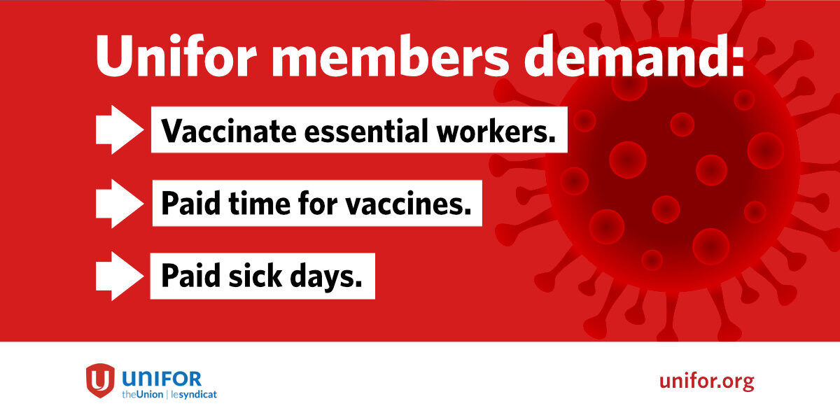 Essential Workers Speak Out On Need For Vaccination Access And Paid Sick Days