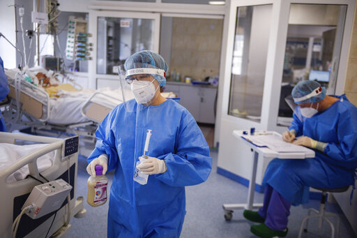 Polish Hospitals Struggle With Surge Of Virus Patients