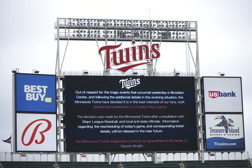 Twins, Wolves, Wild Postpone Games Following Police Shooting