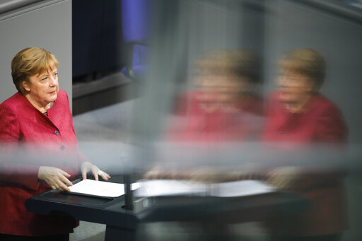 Germany’s Merkel Urges Lawmakers To Support Pandemic Bill