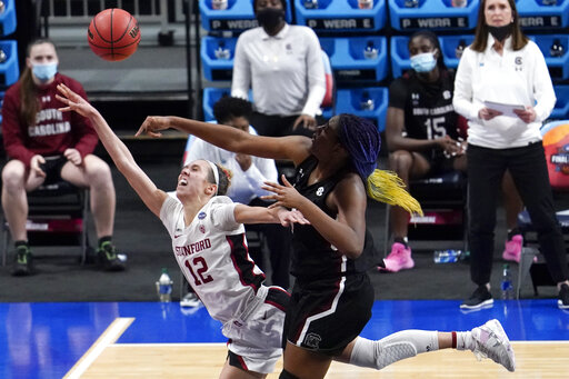 Stanford Tops South Carolina 66 65 To Reach Title Game