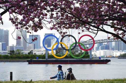 Ap Photos: Things Starting To Stir At Tokyo Olympic Venues