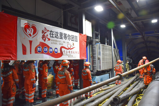 21 Chinese Coal Miners Trapped By Underground Flood