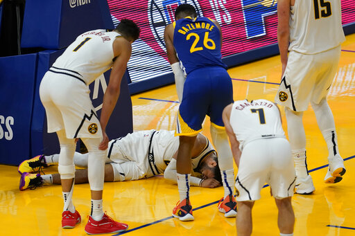 Nuggets’ Murray Tears Acl In Left Knee, Out Indefinitely