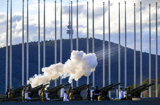 Gun Salutes Mark Death Of Uk’s Prince Philip