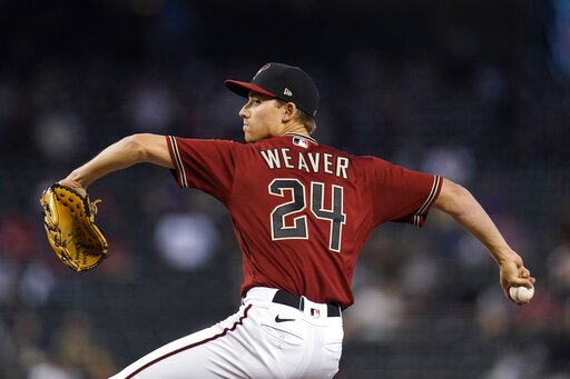 Dbacks’ Weaver Loses No Hit Bid In 7th On Broken Bat Single