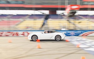 Lexus “0 To 60” Celebrity Racing Series Lights Up Auto Club Speedway