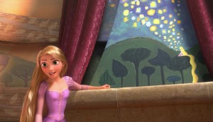 Rapunzel Painting On Walls