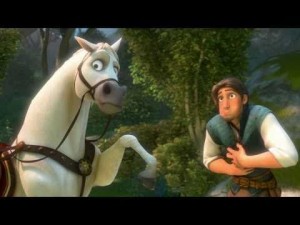 Maximus And Flynn Rider