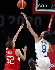 Us Uses Dominant Inside Presence To Beat Japan 86 69