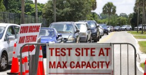 Florida Virus Cases Soar, Hospitals Near Last Summer’s Peak