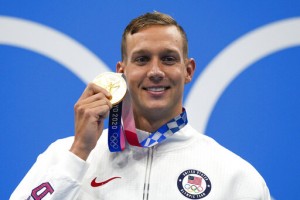 Caeleb Dressel Joins Elite Club With 5th Olympic Gold Medal