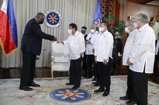 Philippine Leader Recalls Decision To Void Us Security Pact