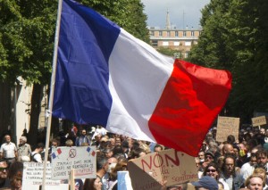 French Police Clash With Anti Virus Pass Protesters In Paris