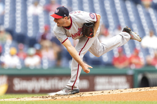 Scherzer Takes Care Of Phils In His Possible Nats Finale