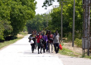 At Small Serbia Border Village, Migrants Describe Pushbacks