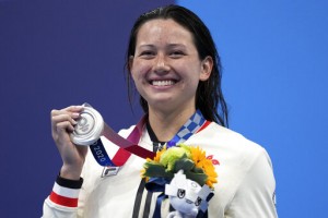 Haughey Wins 2nd Olympic Swimming Medal For Hong Kong
