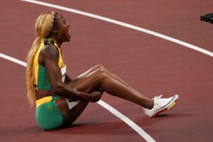 Thompson Herah Breaks Flo Jo’s Olympic Record In Women’s 100