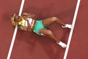 Thompson Herah Breaks Flo Jo’s Olympic Record In Women’s 100