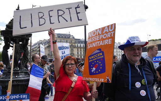 French Security Forces Brace For Anti Health Pass Protests
