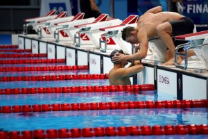 In Olympic First, Men, Women Swim Together In Wild Medley