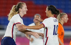 Rapinoe Converts And Us Gets Past Netherlands On Penalties