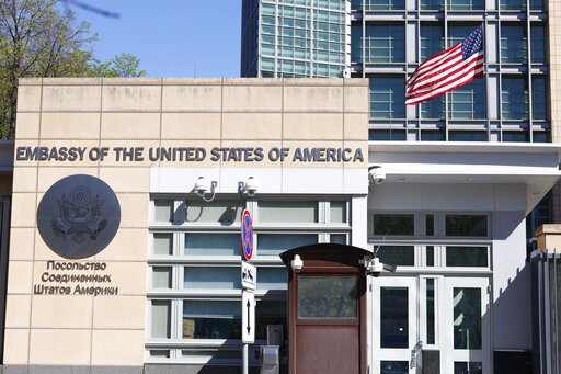 Us Bids ‘do Svidaniya’ To Russian Staff At Moscow Embassy