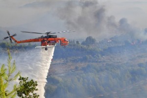 Forest Fires Rage In Greece, Threaten Olympics Birthplace