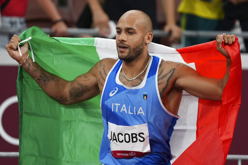Italian Jacobs Takes Surprising Gold In Olympic 100