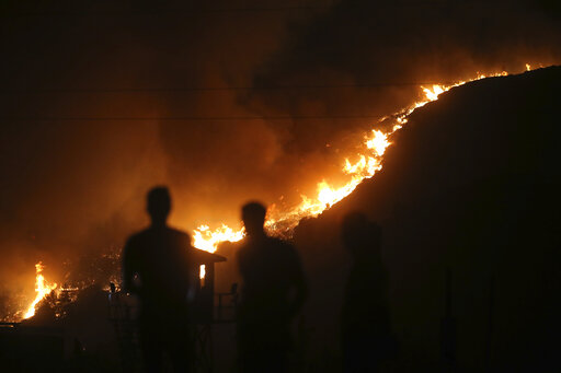 Wildfires Burn For A 7th Day In Coastal Areas Of Turkey